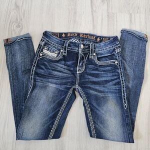 Miss Me Women's Blue Skinny Jeans